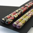 Essstäbchen Paar-Set Pflaumenblüte in 2 Farben