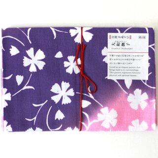 Tenugui Nadeshiko violett-rosa