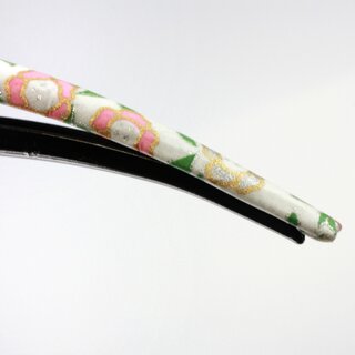 Haarclip wei�, 7,3 cm