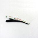 Haarclip wei�, 7,3 cm