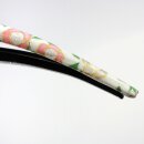 Haarclip weiß, 7,3 cm