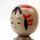 Kokeshi Fujisan & Kirschblüte, 12 cm hoch