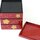 Lackbox Sakura Roman rot, 15 x 15 x 17 cm