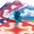 Origami Illuminated Wave Pattern 15 cm