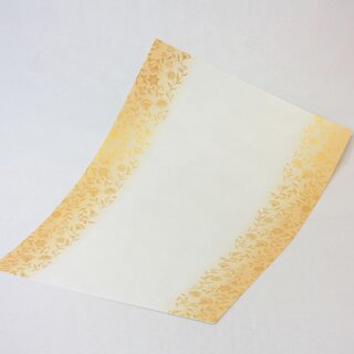 Briefpapier Blütenranken 25,5 x 18,3 cm