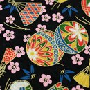 Washibogen Tedama schwarz 48 x 64 cm