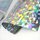 Silber Hologramm 15 cm, 6 Blatt in 6 Mustern