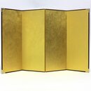 Stellwand mattgold, vierfl�glig 25,5 x 42 cm