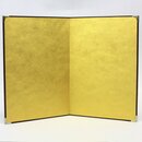 Stellwand mattgold, zweifl�glig 25,5 x 36 cm