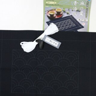 Tischset Sashiko Nami 33 x 43 cm