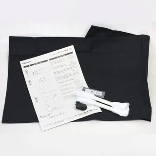 Tischlufer Sashiko Ume Zuru 30 x 70 cm