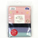 Stoff für Sashiko, 3er Set dunkelblau, hellblau...