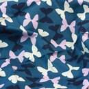 Furoshiki Schmetterling, blau 70 x 70 cm
