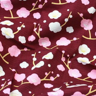 Furoshiki Pflaumenblüten 70 x 70 cm