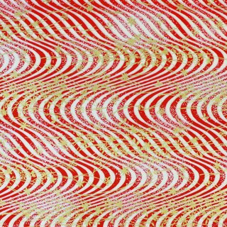 Washibogen Silberwelle rot 55 cm x 80 cm