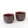 Sakebecher Karakusa rot, 2er Set