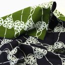 Furoshiki Heart Vine 48 x 48 cm schwarz/grün