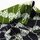 Furoshiki Heart Vine 48 x 48 cm schwarz/grün