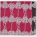 Furoshiki Heart Vine 48 x 48 cm rose/maroon