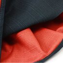 Furoshiki doppelseitig schwarz-orange100 x 100 cm