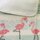 Taschentuch Flamingo 25 cm, Frottee mit Gaze