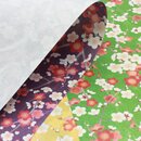 A4 Washi Pflaumenblüte 21 x 29,7 cm, 12 Blatt