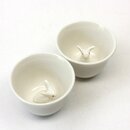 Sakebecher Schneehase, 2er Set