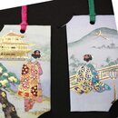 Lesezeichen 3er Set Kyoto, Dufttütchen