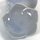 Blütenschälchen Kikyou 2er Set, zartblau, 6 cm Ø