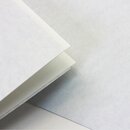 3 Blankokarten zum selbst gestalten, mit Umschlag und Innenblatt, hellgrau