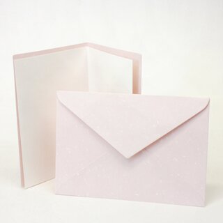 3 Blankokarten zum selbst gestalten, mit Umschlag und...