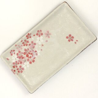 Kuchenplatte Sakura 21,5 x 12 cm, Sushiplatte
