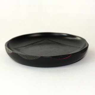 Untersetzer fr Teeschalen schwarz, 12 cm 