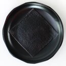 Untersetzer für Teeschalen schwarz, 12 cm Ø