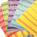 Tezome Washi Kinkanze 17 cm, Rückseite weiß