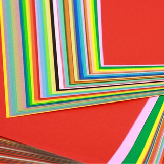 Ehime Origami Gropackung 500 Blatt in 50 Farben