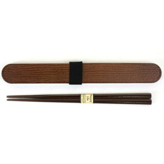 Essst�bchen mit Case, Holzdesign, 18 cm lang, St�bchen...