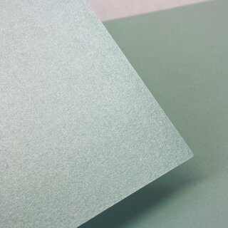 Strukturpapier Pearl eisblau, 15 cm, 20 Blatt