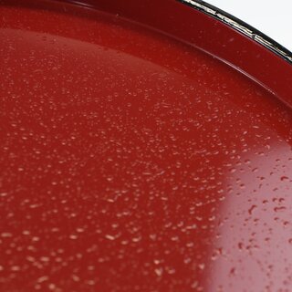 Tablett rund, 30 cm � rot