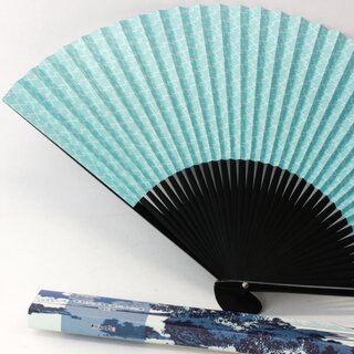 F�cher Kamakura Motiv von Hiroshige