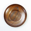 Untersetzer für Teeschalen Holz, rund, 12 cm Ø