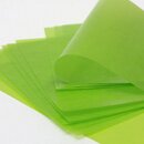 Glassine Origami einfarbig limone, 15 cm