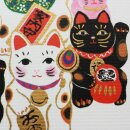 Kunstdruck im Wechselrahmen Manekineko 19,5 x 18,3 cm