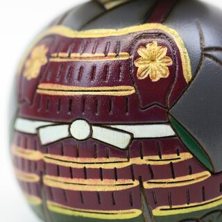 Kokeshi Kabuto-kun (Junge mit Helm), 10,5 cm hoch