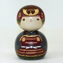 Kokeshi Kabuto-kun (Junge mit Helm), 10,5 cm hoch