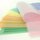 Glassine Origami Pastell, 30 Blatt in 6 Farben