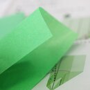 Hikaritori Origami - Transparentpapier hellgrün, mit Anleitung