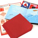 Hikaritori Origami, Transparentpapier 15 cm, rot