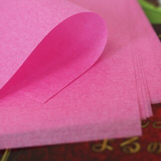 Hikaritori Origami, Transparentpapier 15 cm, rosa