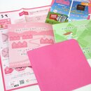 Hikaritori Origami, Transparentpapier 15 cm, rosa